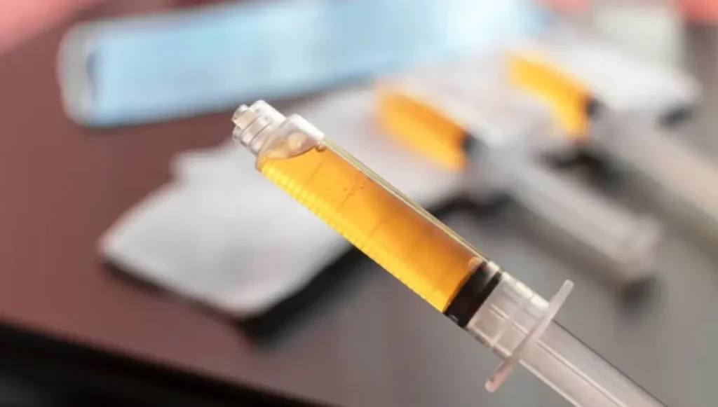 PRP syringes prepared for injection at Regenerative Performance