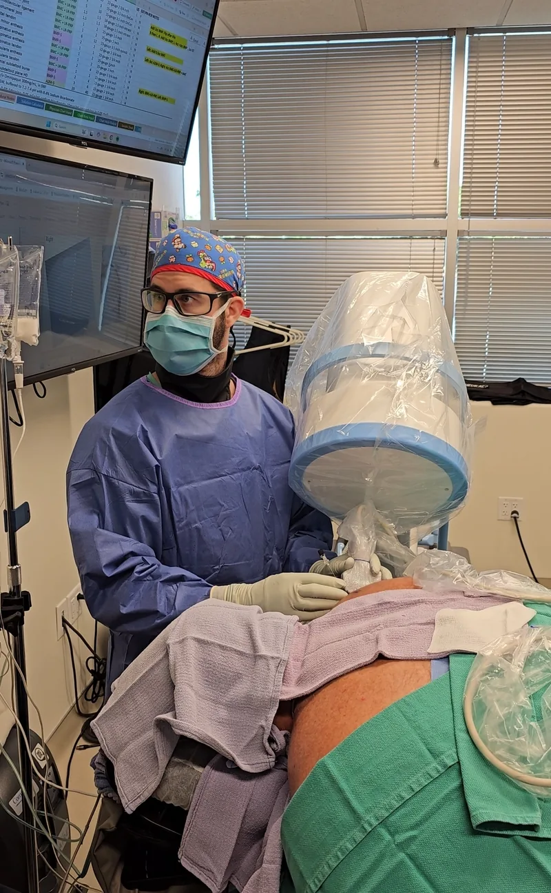 Stem cell treatment preparation at Regenerative Performance